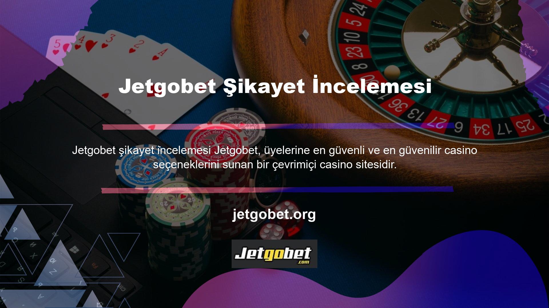 Jetgobet üyeleri, şikayetleri incelemek ve hızlı ve verimli çözümler sunmak için 7/24 canlı destek hizmetimize kolayca erişebilir
