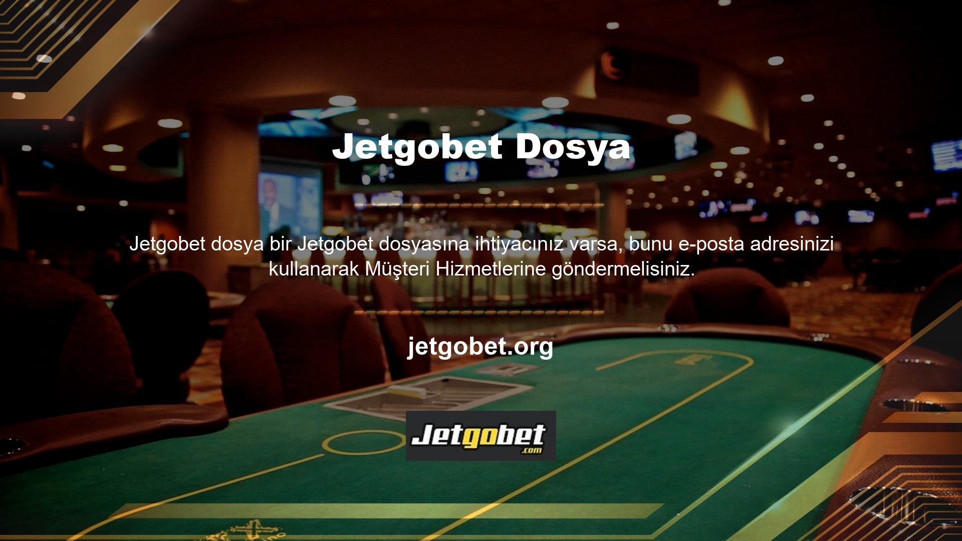 Kullanıcılar dosyaları Jetgobet