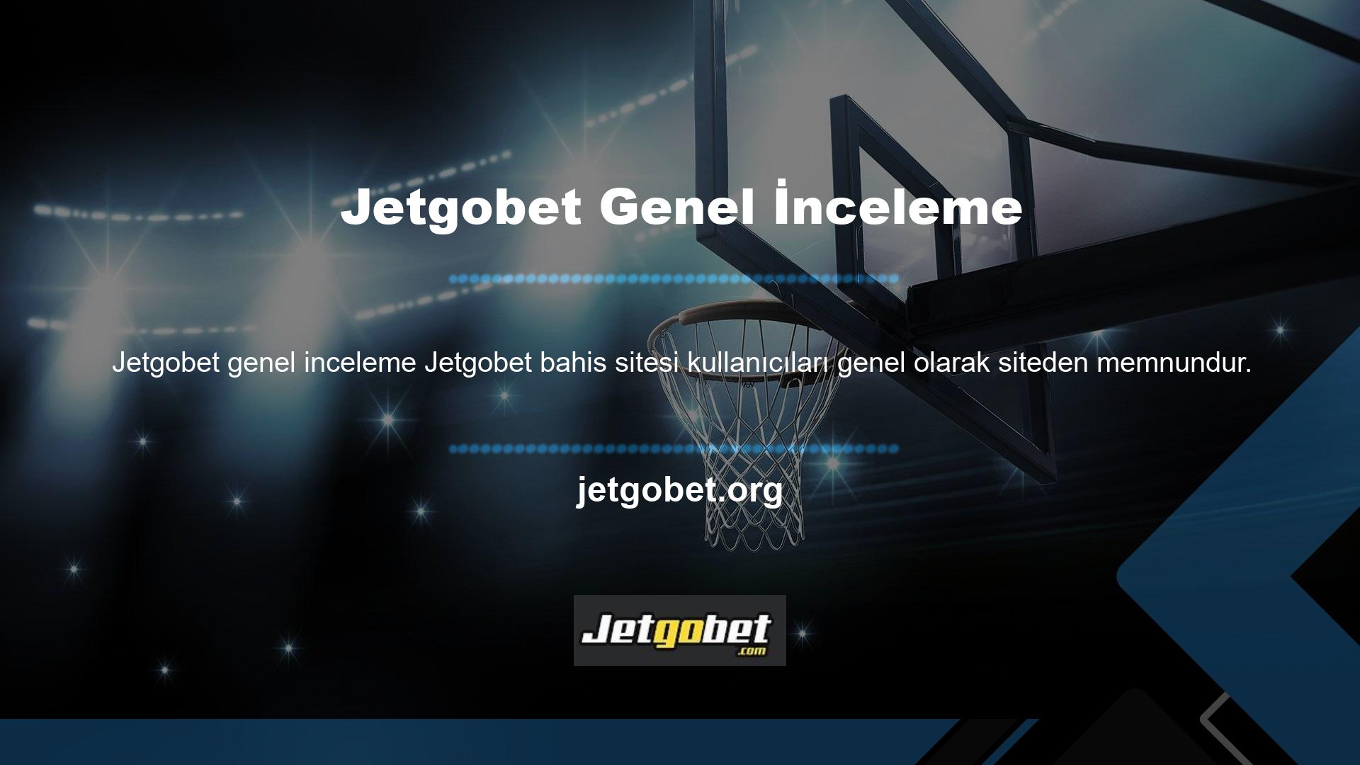 Bahis sitesi Jetgobet bir süredir kullanıcılara hizmet vermektedir