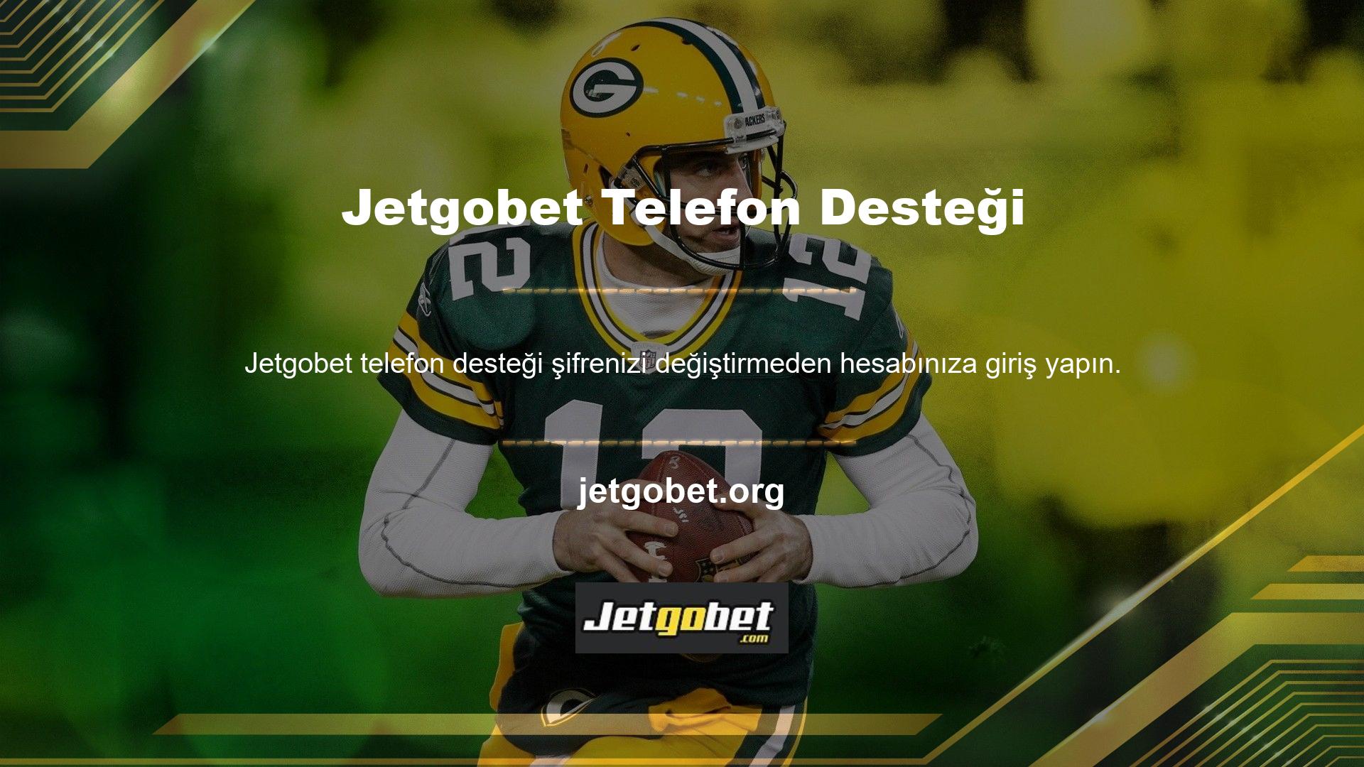 Şifrenizi değiştirmeden Jetgobet hesabınıza giriş yapın