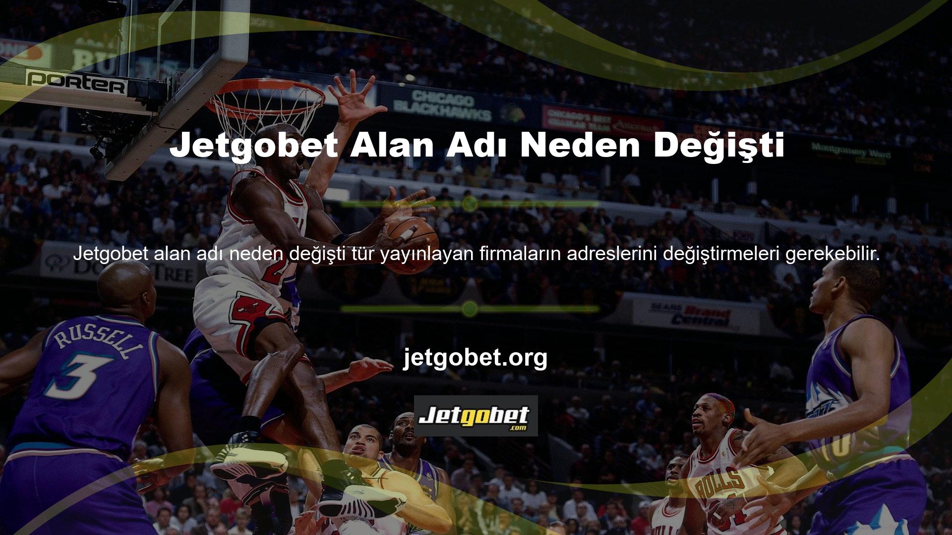 Yeni içeriklere bahis oynamak için başka bir uzantıya geçiş yapan Jetgobet, Türkiye'de neden alan adını düzenli olarak değiştirmesi gerektiğini merak ediyor? Hele ki çevrimiçi oyun sağlayıcısı Jetgobet yeni içerikleri Türkçe seçeneğiyle mevcut olduğuna göre? Lütfen, herhangi bir kısıtlama olmadığını unutmayın