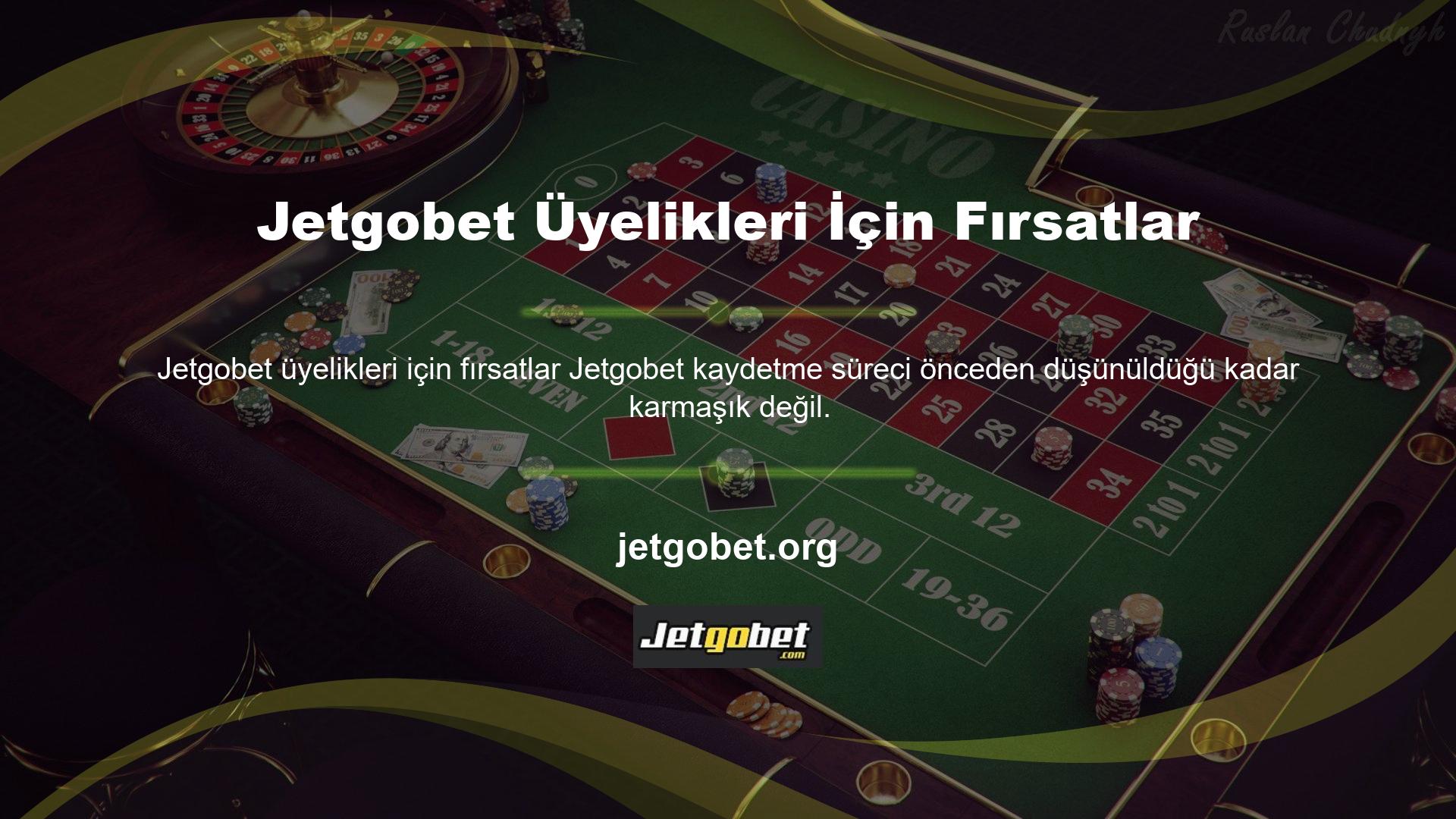 Jetgobet üyelik ücretsizdir ve yabancıları hedef alan diğer canlı oyun sitelerinden öne çıkmaktadır