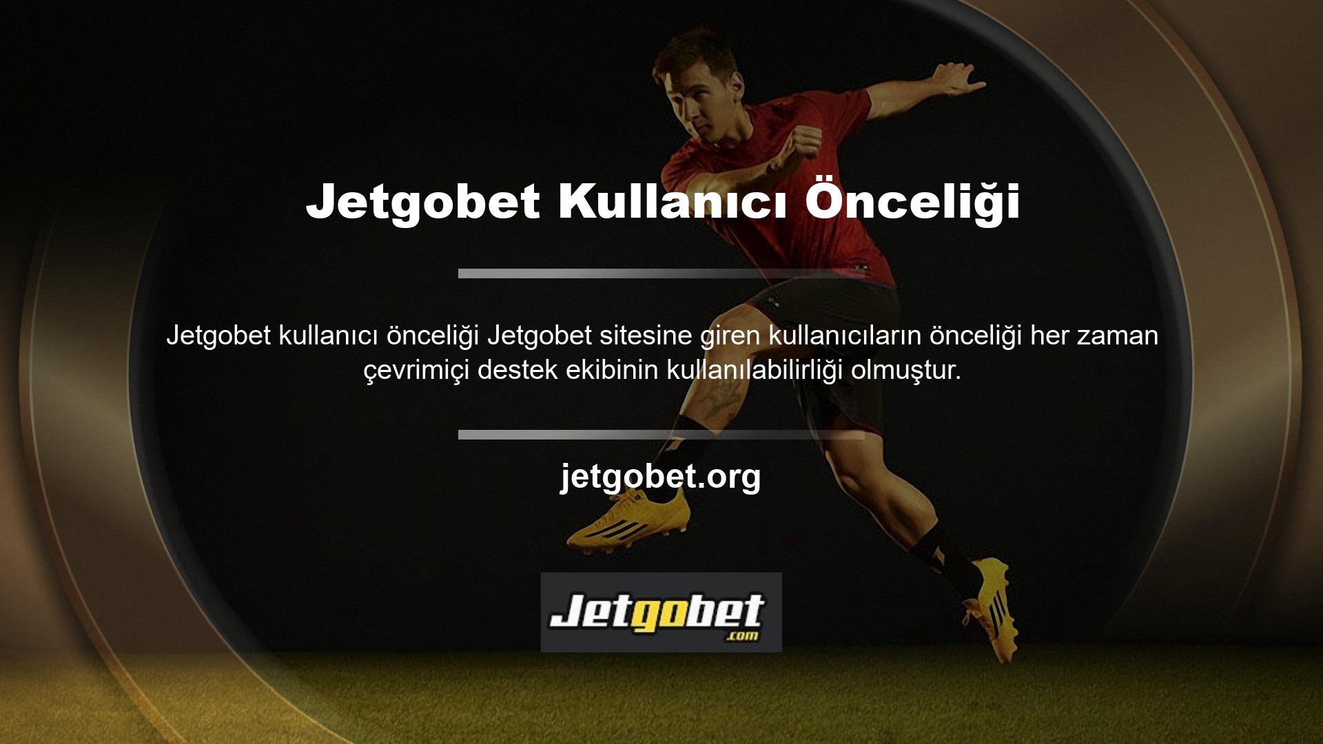 Jetgobet girişi de dahil olmak üzere tüm bahis siteleri için 7-24 canlı destek ekibi bulunmaktadır